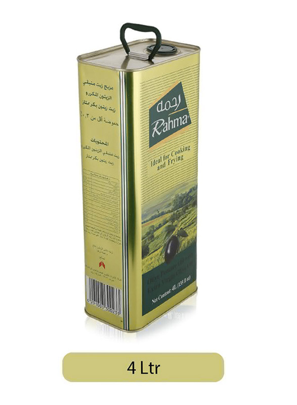 

Rahma Pomace Oil With Extra Olive Oil, 4 Liter