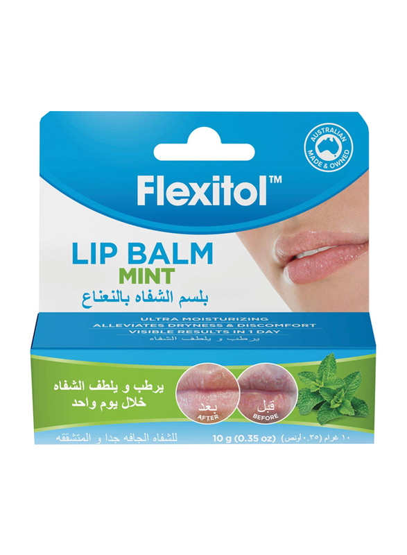 Flexitol Lip Balm Mint, 10gm