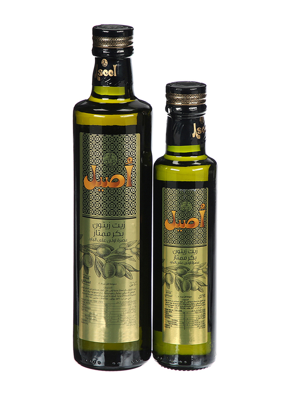 

Aseel Extra Virgin Olive Oil, 500ml + 250ml