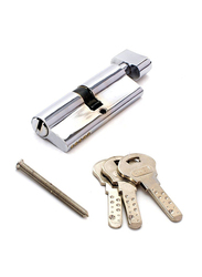 Kadris Cylinder Lock, HA-1695, 80mm, Silver