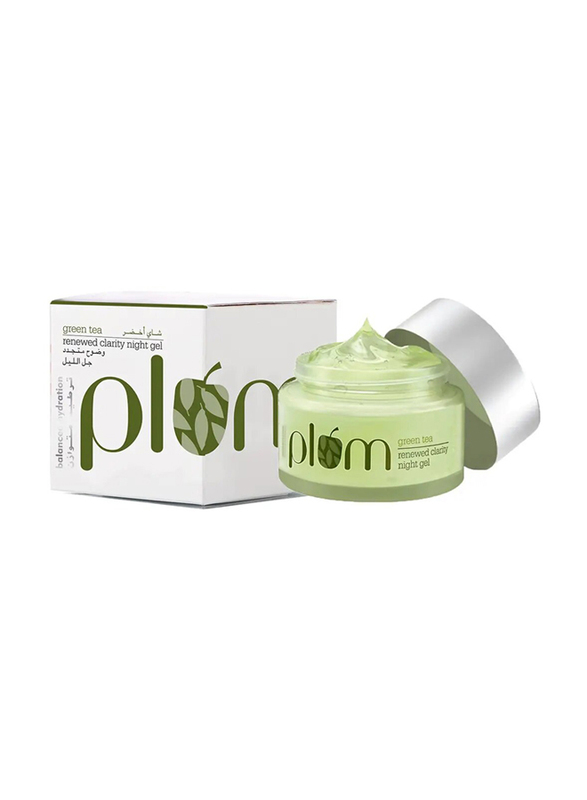 Plum Green Tea Night Gel, 50ml