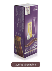 Wella Koleston Color Cream Semi Kit, 306/45 Grenadine, 100ml
