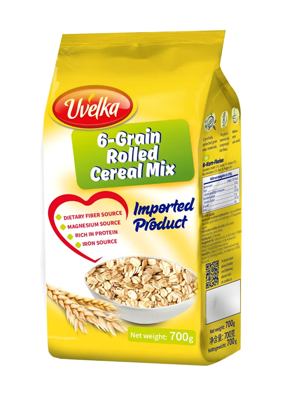 Uvelka 6-Grain Rolled Cereal Mix, 700g