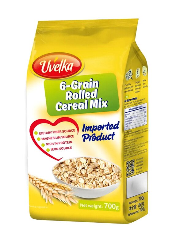 Uvelka 6-Grain Rolled Cereal Mix, 700g