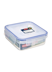 Biokips Square Food Container, 700ml, Clear