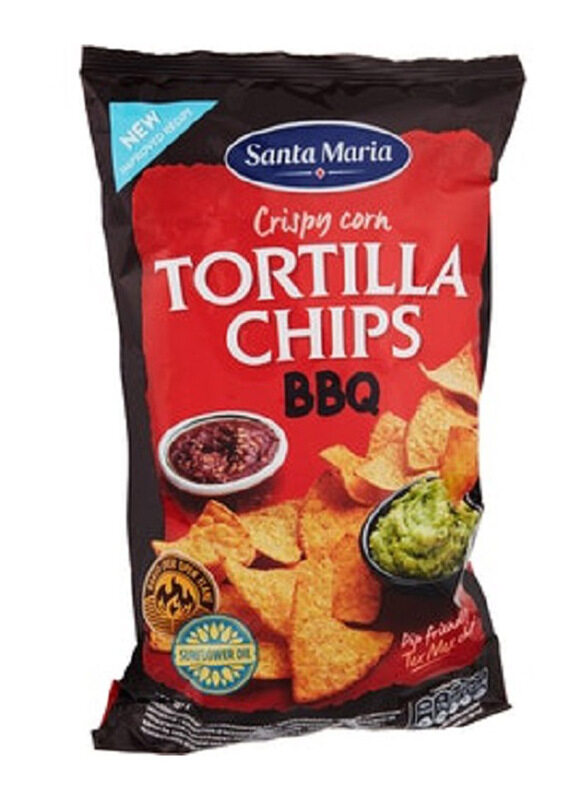 

Santa Maria Crispy Corn BBQ Tortilla Chips, 185g