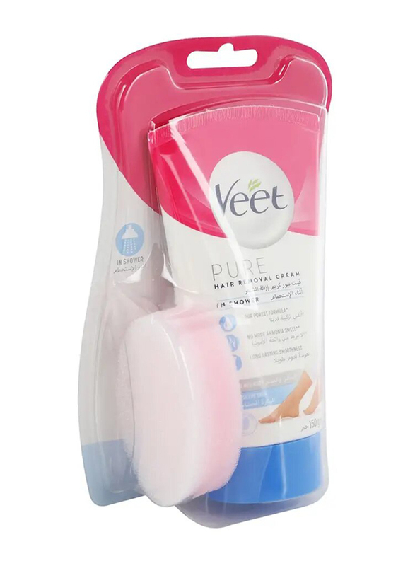 Veet Pure Hair Removal Cream, 150ml