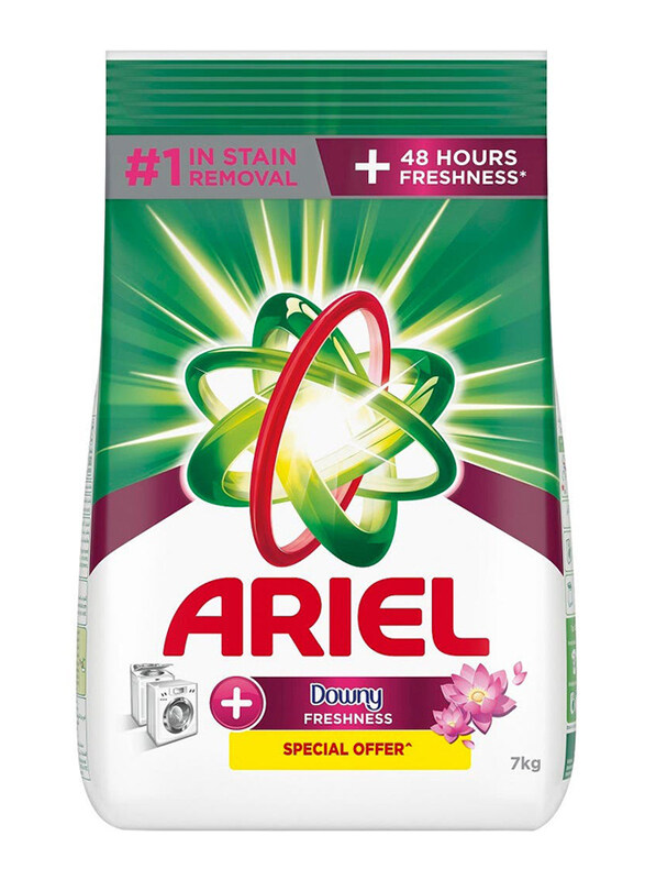 

Ariel Low Foam Automatic Laundry Detergent With a Touch of Downy Freshness, 7kg
