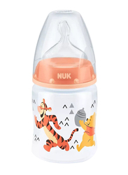 Nuk 150ml First Choice Plus Disney PP Feeding Bottle for 0-6 Months Babies, Orange