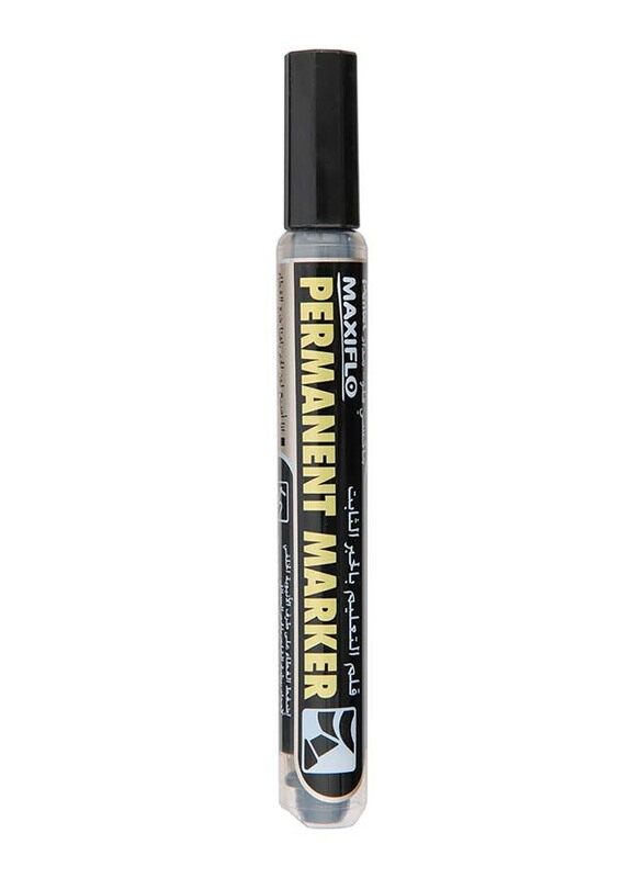 Pentel Maxiflo Chisel Tip Permanent Marker, Black