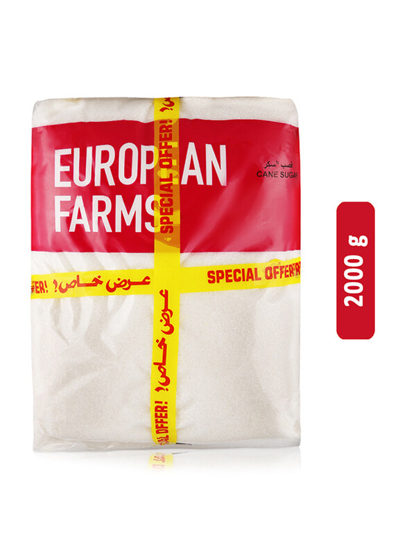 

European Farms Cane Sugar, 2000 g
