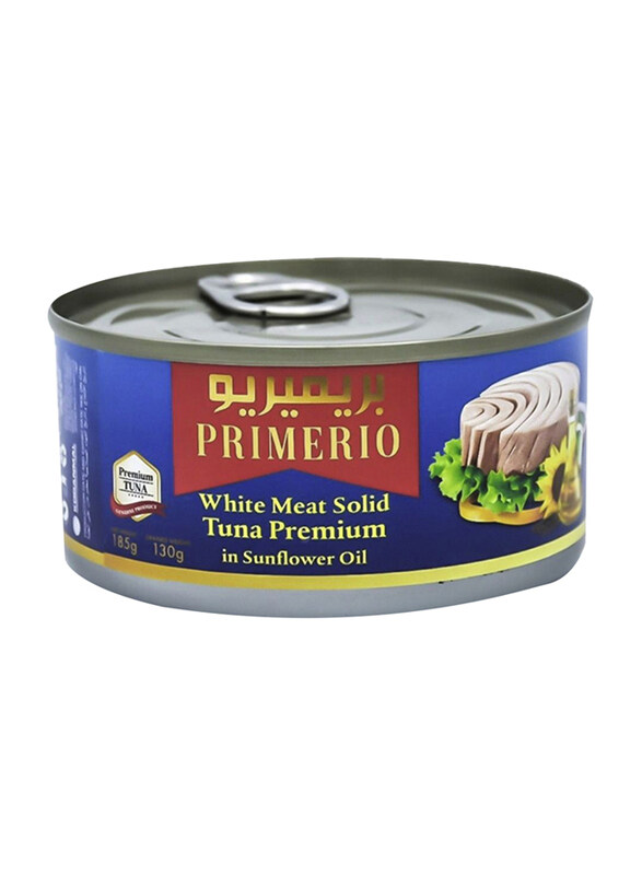 

Primerio White Meat Solid Tuna Premium in Sunflower Oil, 185g