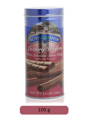 Royal Dansk Luxury Chocolate Creme Filling Wafers, 100g