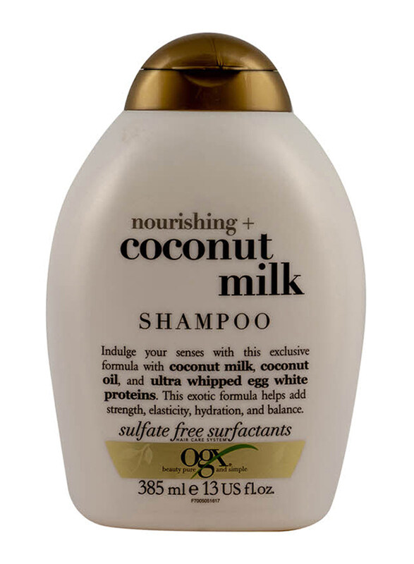 

Ogx Shampoo, Nourishing + Coconut Milk - 385Ml