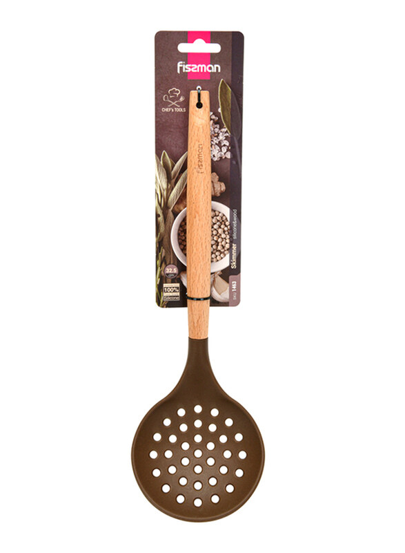 

Fissman Silicone Skimmer, Brown/Black