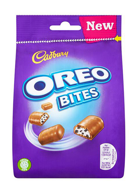 

Cadbury Dairy Milk Oreo Bites Bag, 110g