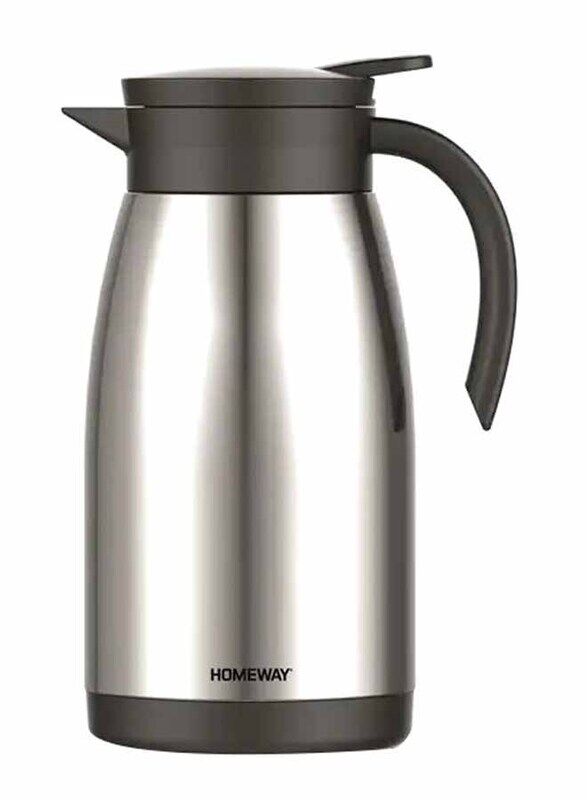 

Homeway Vacuum Coffee Pot, 1.2 Ltr, Silver/Black