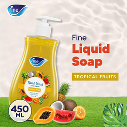 Fine Tropical Fragrance Liquid Hand Wash, 450ml