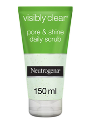 Neutrogena Visibly Clear Pore & Shine Facial Scrub, 150ml