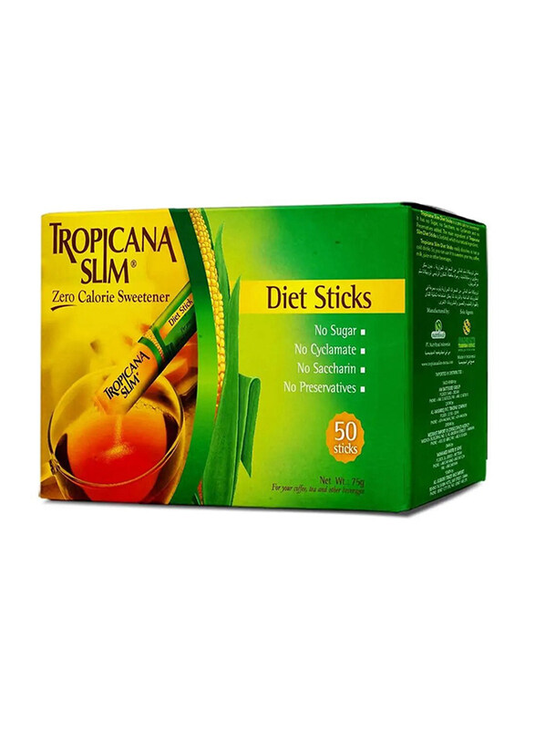 

Nutrifood Tropicana Slim Zero Calorie Sweetener, 50 Sticks