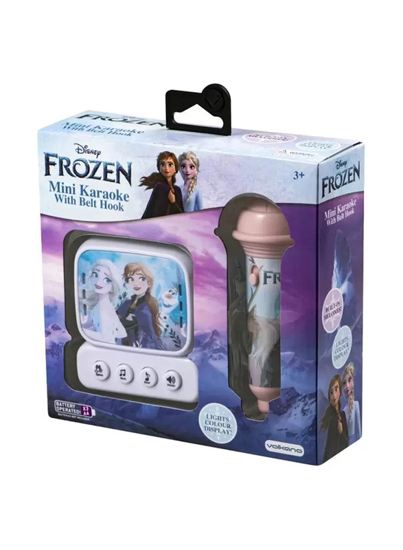 Disney Frozen Mini Karaoke Machine With Belt Hook Set, Ages 3+