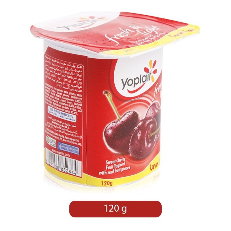 

Yoplait Fruit Yoghurt Low Fat Sweet Cher 120 gram