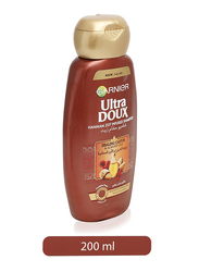 Garnier Ultra Doux Healing Castor and Almond Oil Shampoo for All Hair Types, 200ml