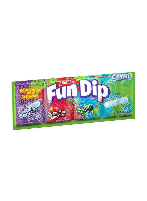 

Lik-m-aid Fun Dip Candy, 39.6g