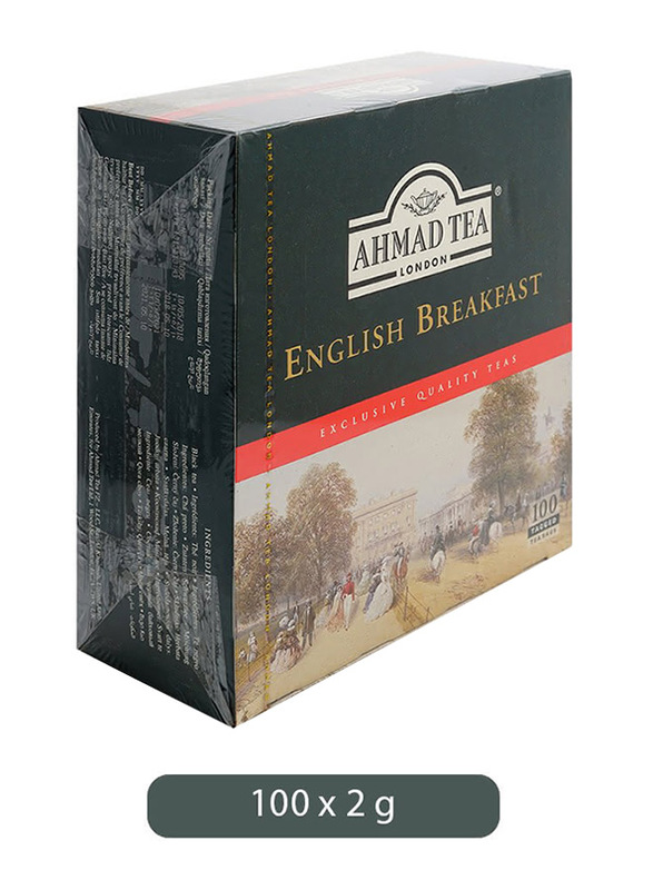 Ahmad Tea English Breakfast Black Tea Bags, 100 Bags