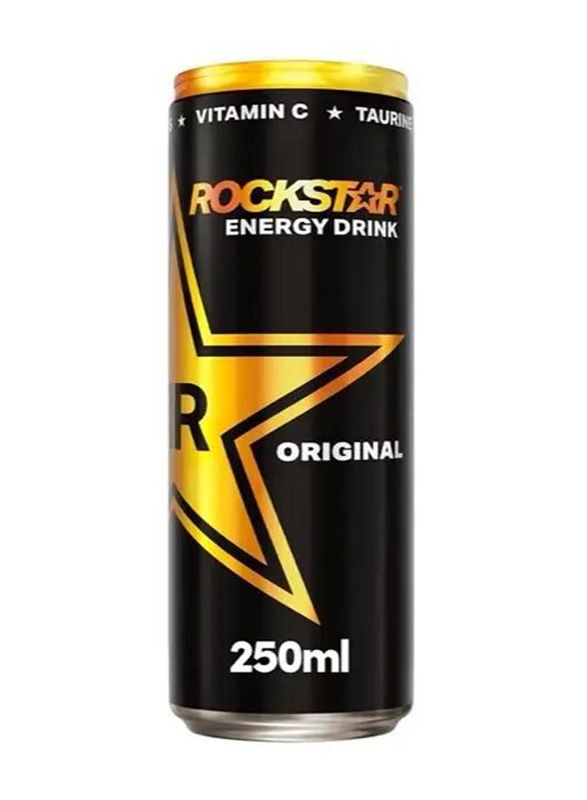 Rockstar Energy Drink, Original, 6 x 250ml