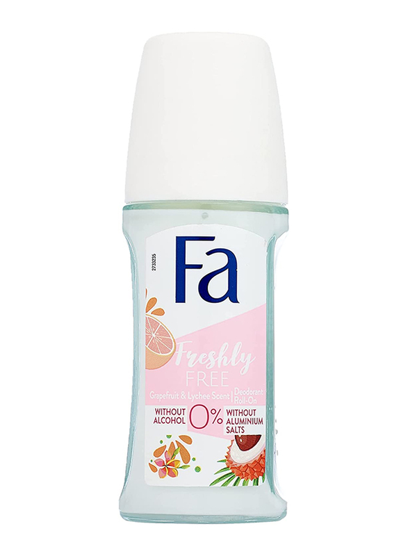 Fa Grapefruit & Lychee Deodorant Roll-On, 50ml