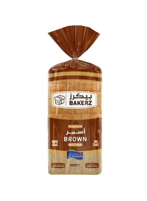 

Al Rawabi Bakerz Sliced Brown Bread, 600g