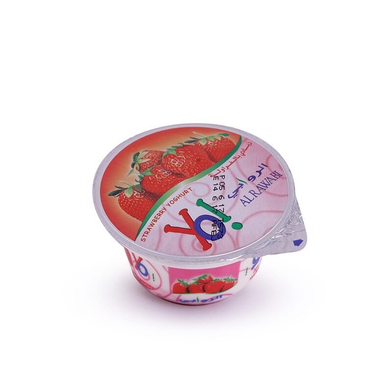 

Al Rawabi Single Pot Yoghurt, Strawberry-130 grams