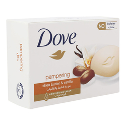 Dove Pampering Shea Butter & Vanilla Soap Bar, 125g