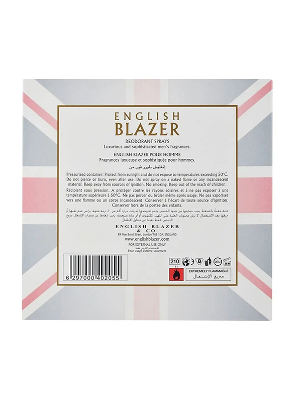 English Blazer Assorted Deodorant Spray Set - 3 x 150ml