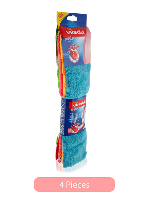Vileda Microfibre Universal Plus Multi-Purpose Cloth - Pack of 2 items