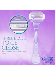 Gillette Venus Breeze Razor 3 Blades for Women, 4 Piece