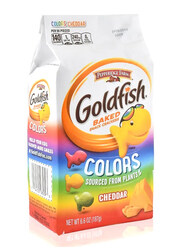 Peppridge Farm Goldfish Colors Cheddar Crackers, 187g