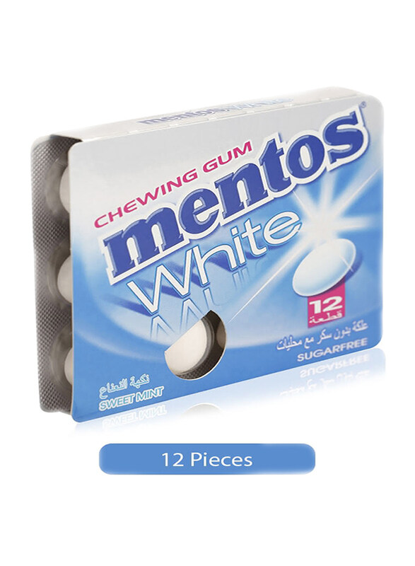 

Mentos White Sweet Mint Chewing Gum, 17g