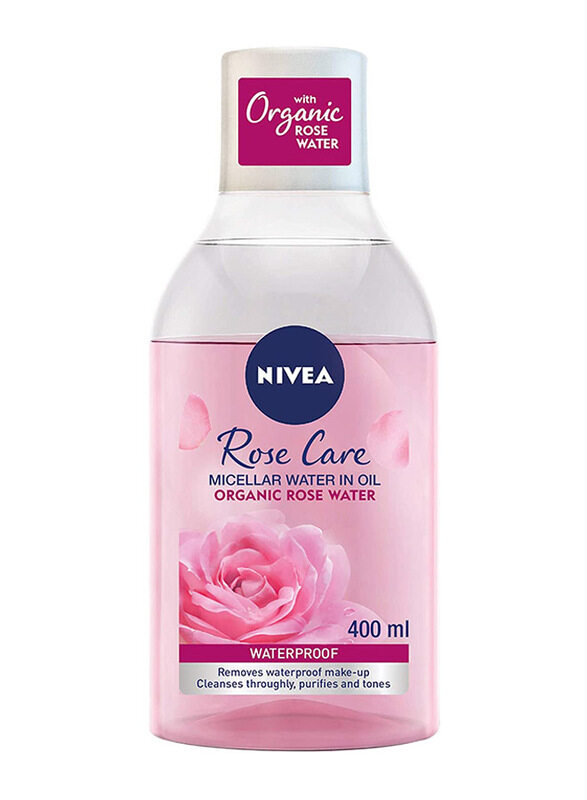 

Nivea Rose Care Micellar Organic Rose Water Make Up Cleanser, 100ml