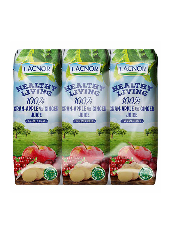 

Lacnor acnor Hl Cranberry Apple with Ginger - 6 x 250ml