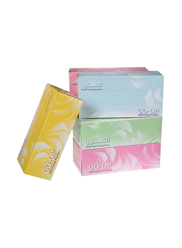 

Co-Op Soft Facial Tissues - 5 Packs