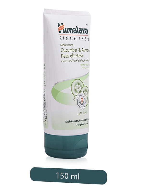 Himalaya Herbals Cucumber and Almond Peel Off Face Mask, 150ml