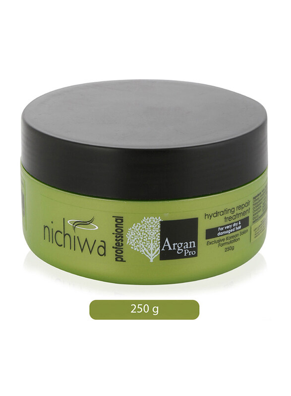 

Nichiwa Argan Pro Hydrating Repair Treatment Oil for Damaged Hair, 250gm