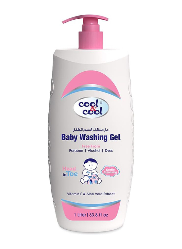 Cool & Cool 1L Baby Washing Gel for Kids