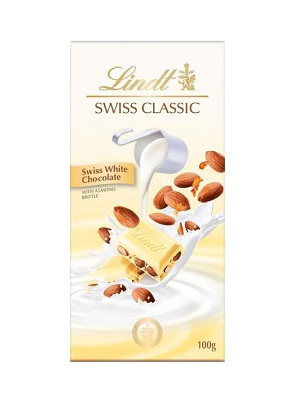 Lindt Swiss Classic White Almond Noughat - 100g