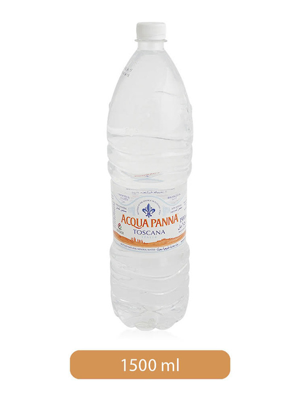 Acqua Panna Toscana Natural Mineral Water Bottle, 1500ml