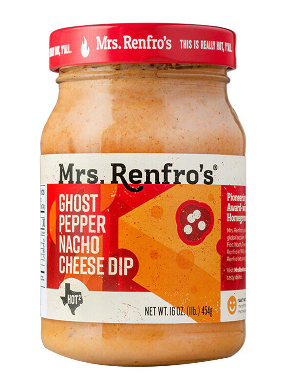 

Mrs. Renfros Ghost Pepper Nacho Cheese Dip, 454g