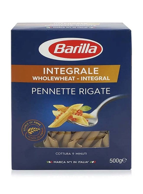 Barilla Whole Wheat Penne Rigate Pasta - 500g