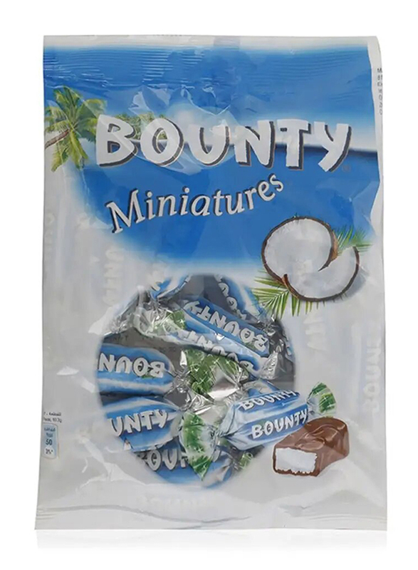 Bounty Minitures Chocolate Coconut - 150g